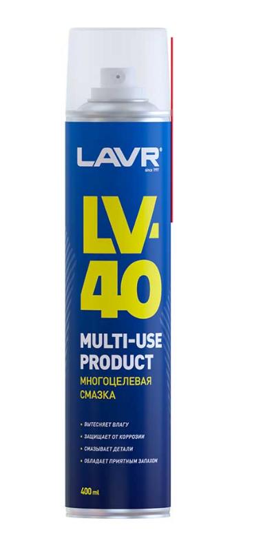 ЛАВР 1485 Многоцелевая смазка LV-40 400мл