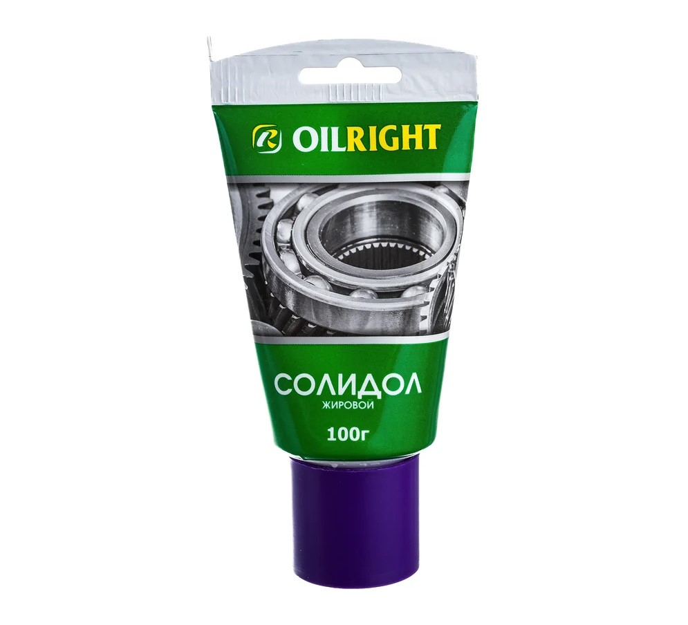 Солидол жировой 100гр в тубе Oil Right
