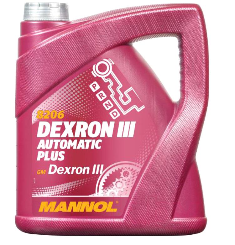 MANNOL ATF DEXRON III 4л. 8206-4