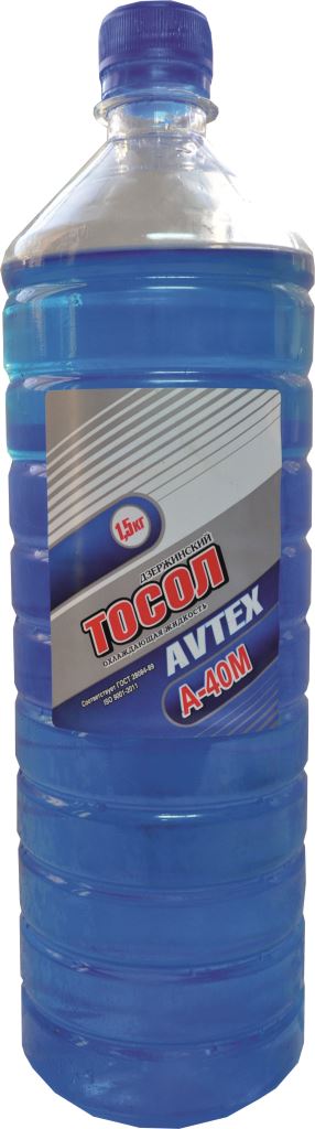 Тосол А-40 1,5кг АВТЕКС (ПЭТ)