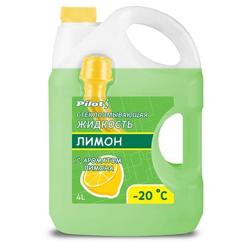 Стеклоомыватель PILOTS ЛИМОН 4л -30 (УЦЕНКА)
