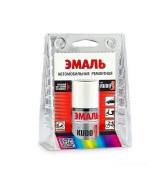 KUDO-72450 Эмаль автомобильная с кисточкой"тойота 199 silver"металлик ремонтная 15мл