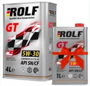 ROLF 5w30 GT A3/B4 жб АКЦИЯ!4л+1л синтетическое масло моторное
