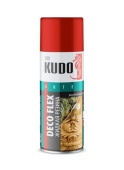 KUDO-5351 Краска ЖИДКАЯ РЕЗИНА прозр. для декоративных работ DECO FLEX 520мл