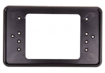 Рамка н/з  черная (квадрат)с защелкой