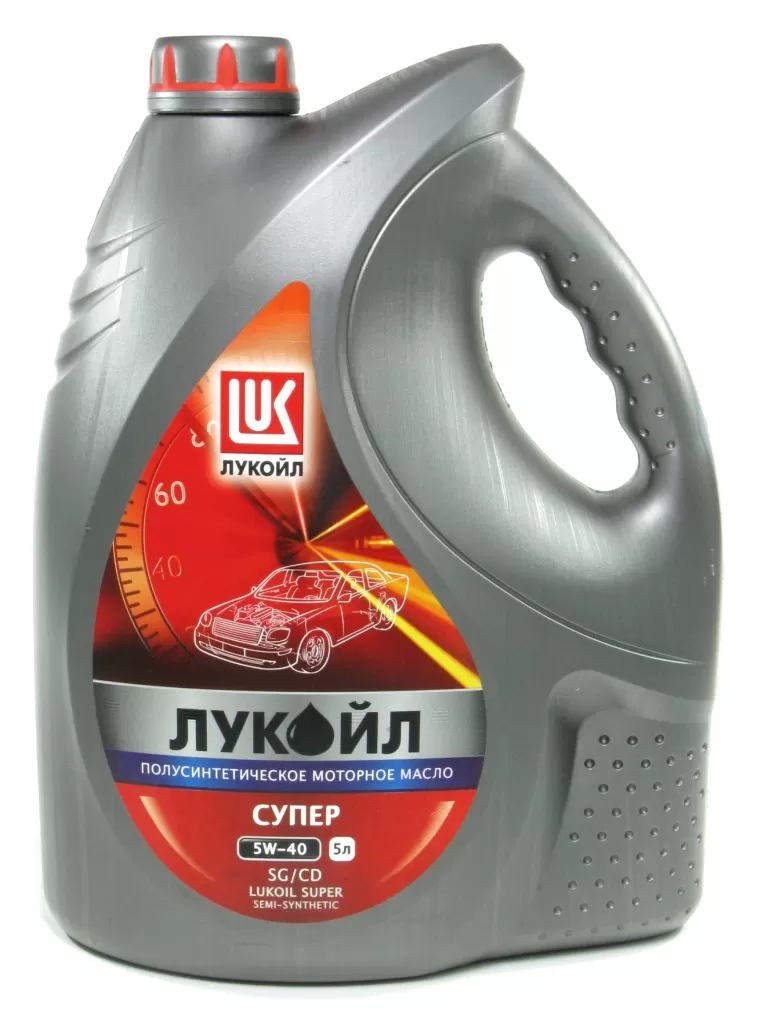 Лукойл Супер 5/40 п/с 5л масло моторное SG/CD