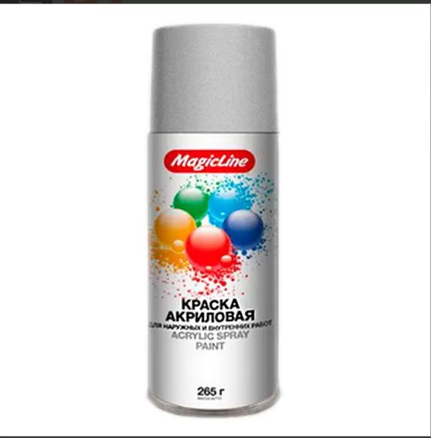 MAGICLINE-100 серебряная 265г акриловая