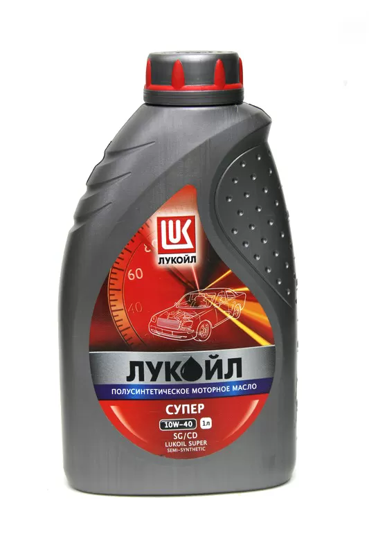 Лукойл Супер 10/40 полусинтетическое 1л.масло моторное