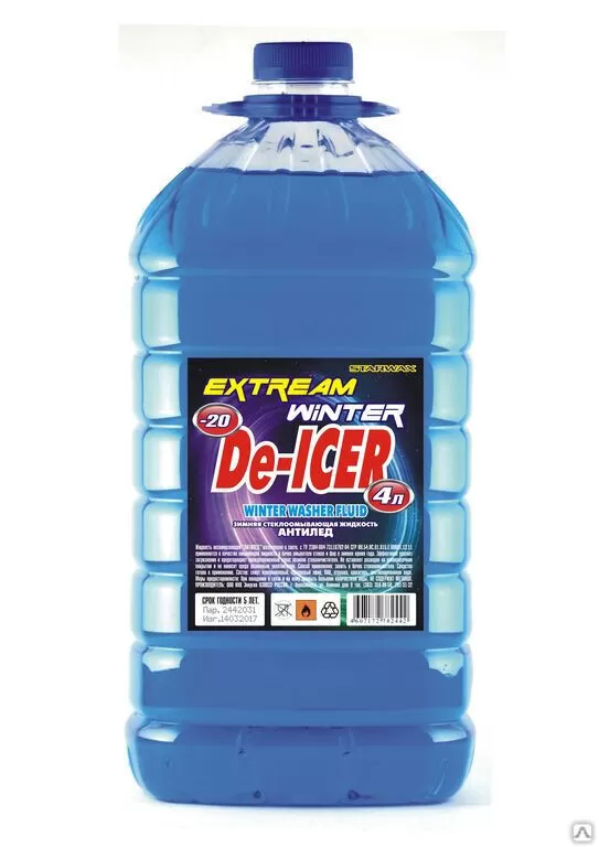 Незамерзающая жидкость 4л. -20 DE-ICER